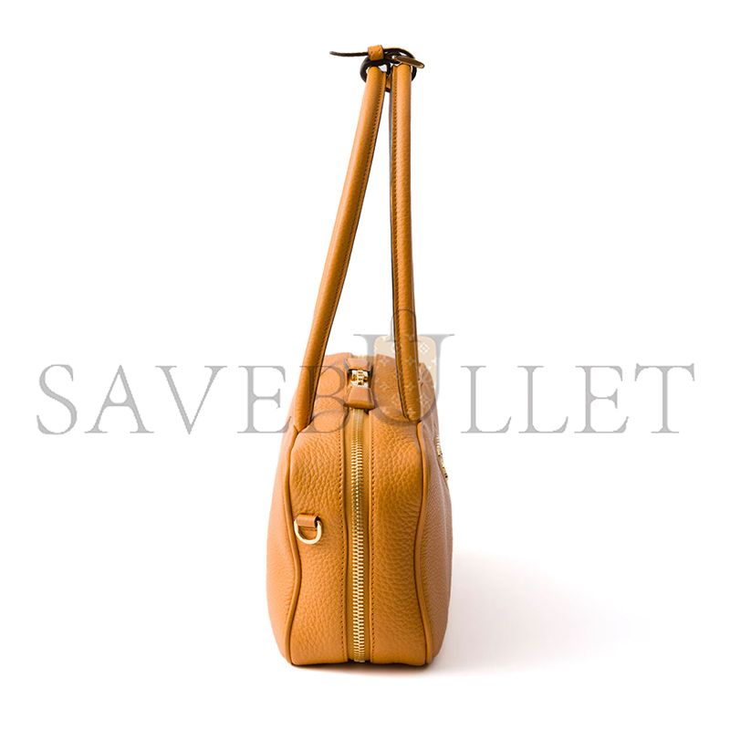 Pra*a medium leather top-handle bag 1bb126 (28*13*8cm)